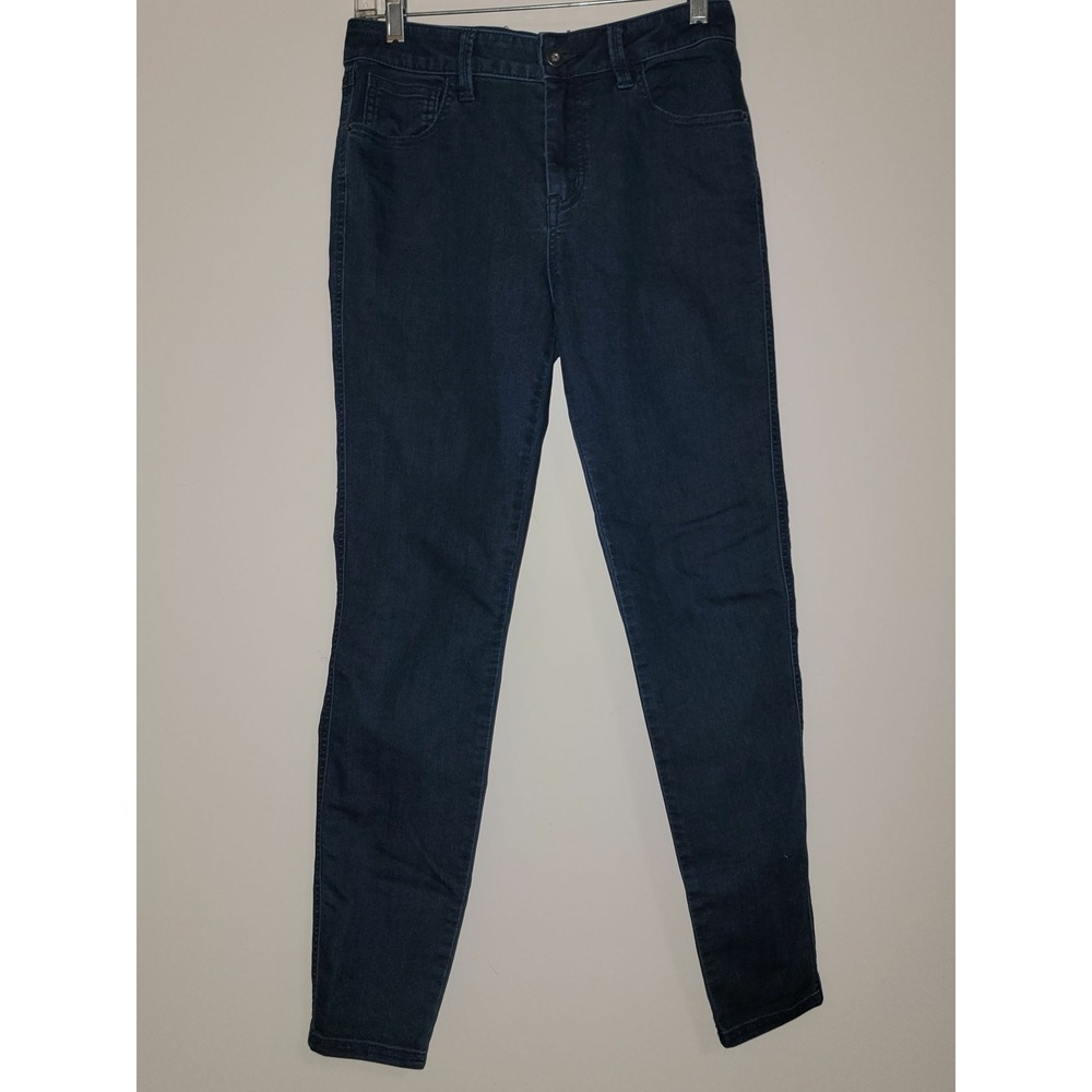 prAna Women's Size 6 28 Dark Wash‎ Denim Skinny Jeans Regular Inseam - Picture 2 of 7